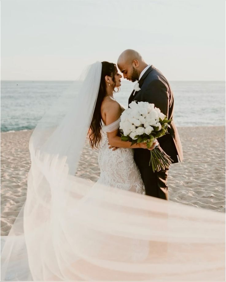 7 Stunning Beach Weddings Dresses - Worn by Real Brides - Hola Weddings